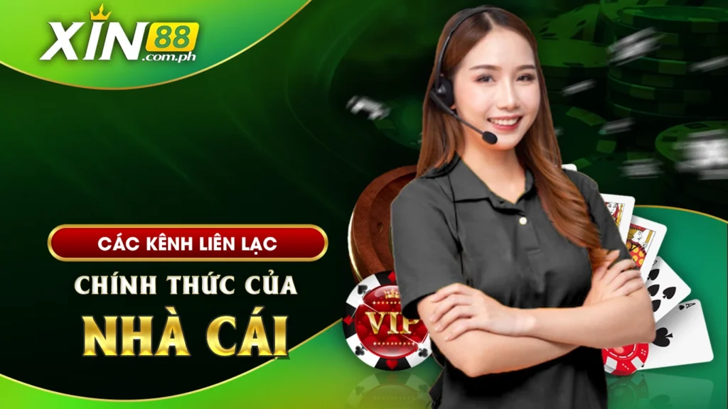 Các kênh liên lạc chính thức của nhà cái