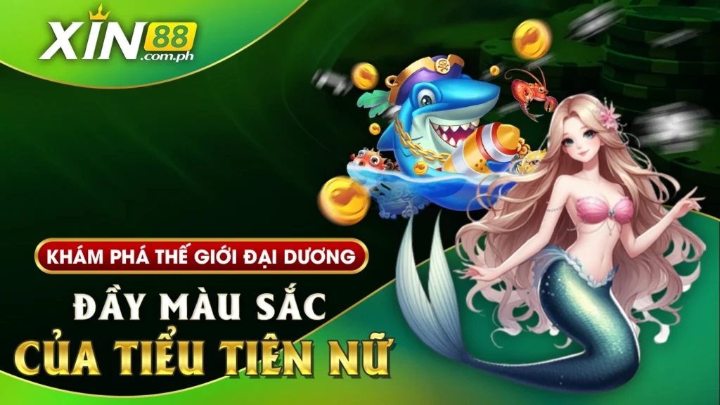 Khám phá thế giới đại dương đầy màu sắc của tiểu tiên nữ